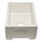 Alfi Brand 30" Biscuit Reversible Smooth / Fluted Sgl Bowl Fireclay Farm Sink AB3018HS-B - alternate 10